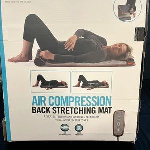 Homedics Yoga Fitness Back and Lumbar Stretching Mat with Air Compression